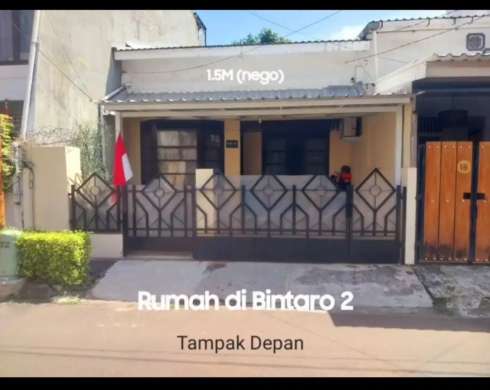 Dijual/sewa Rumah di Sektor 2 Bintaro dkt Mall BXc