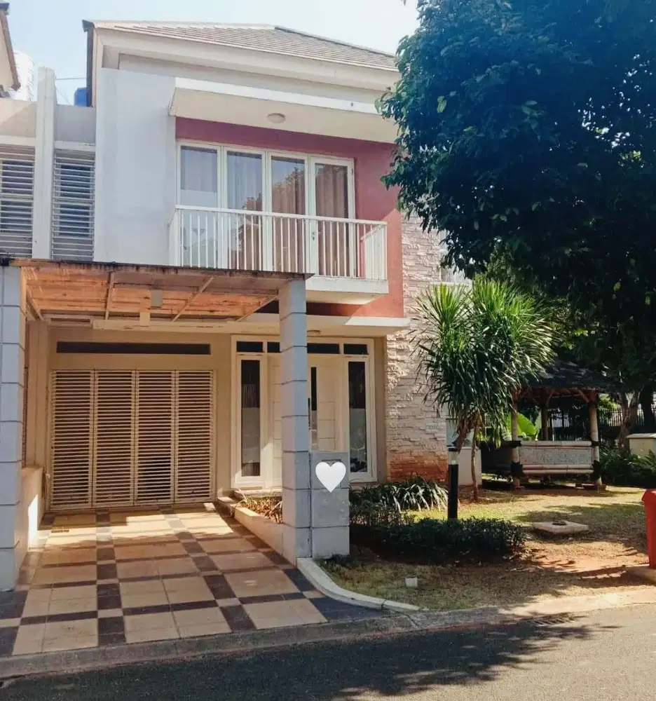 Dijual Rumah Cluster Palm Summarecon Bekasi 8x17m2  Hoek