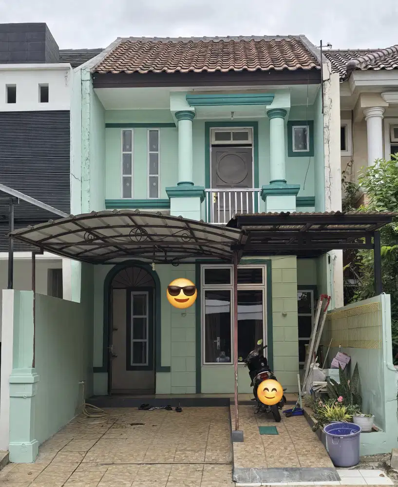 Rumah dijual citra gran cibubur dua lantai siap huni shm