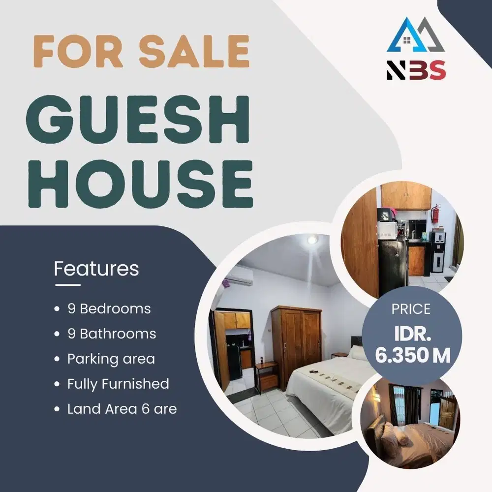 FREEHOLD HOME STAY / GUEST HOUSE FOR SALE  LOCATION ON SANUR BALI