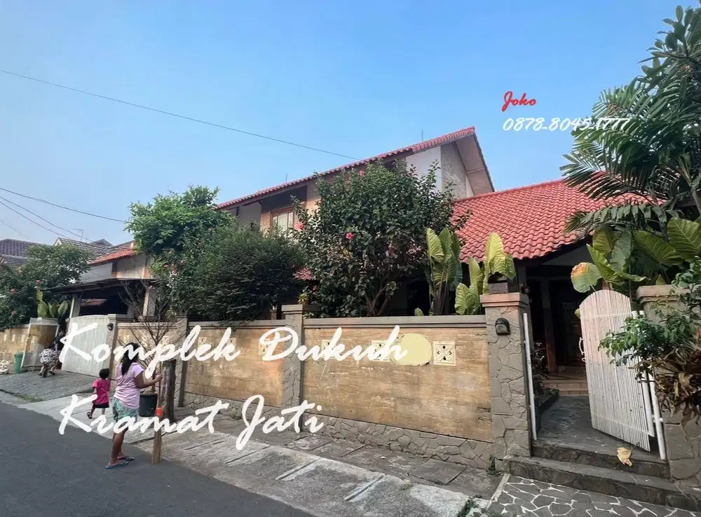 Rumah Mewah T E R M U R A H Dlm Perumahan Elit Dukuh, Kramat Jati