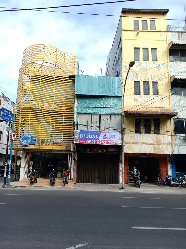 Ruko Komersial Jl Asia Medan