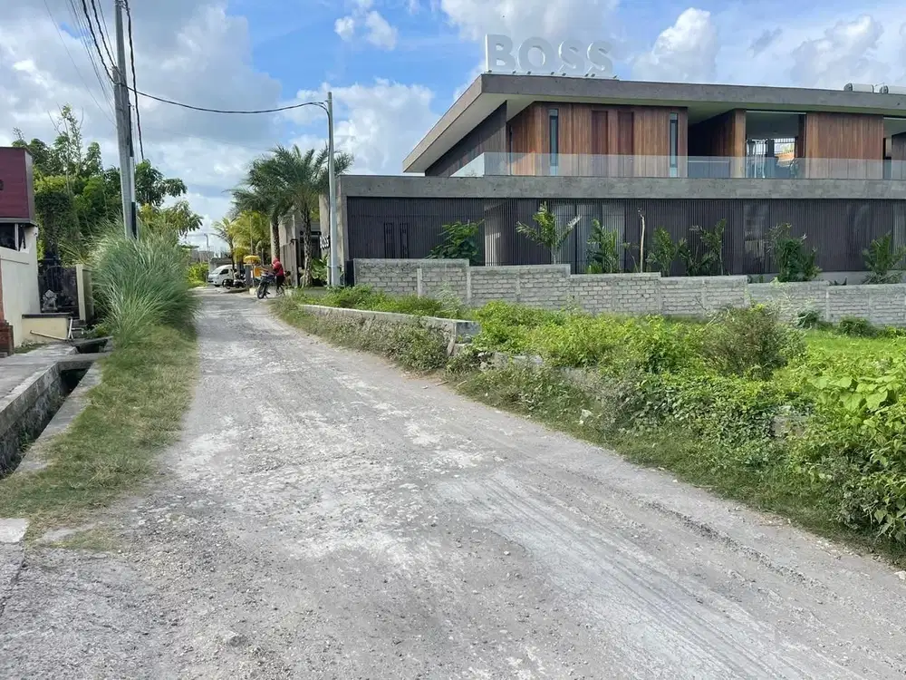 TANAH PERERENAN 800 METER PANTAI MURAH VIEW SAWAH GAK BIKIN SUSAH