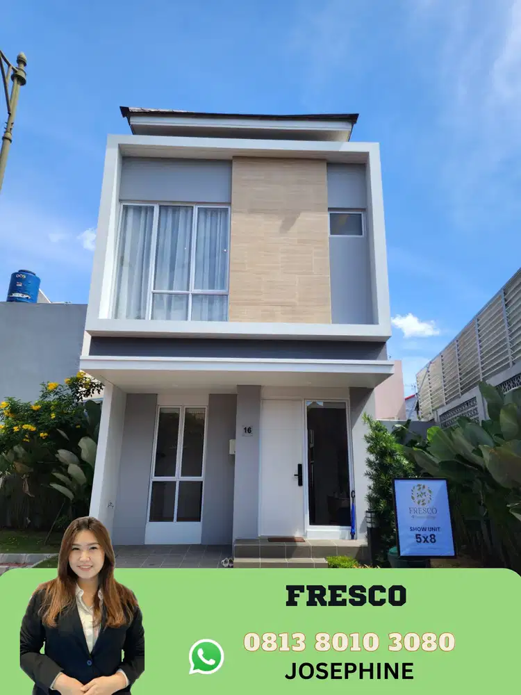 Dijual Rumah Fresco Amarillo Village Gading Serpong 1M