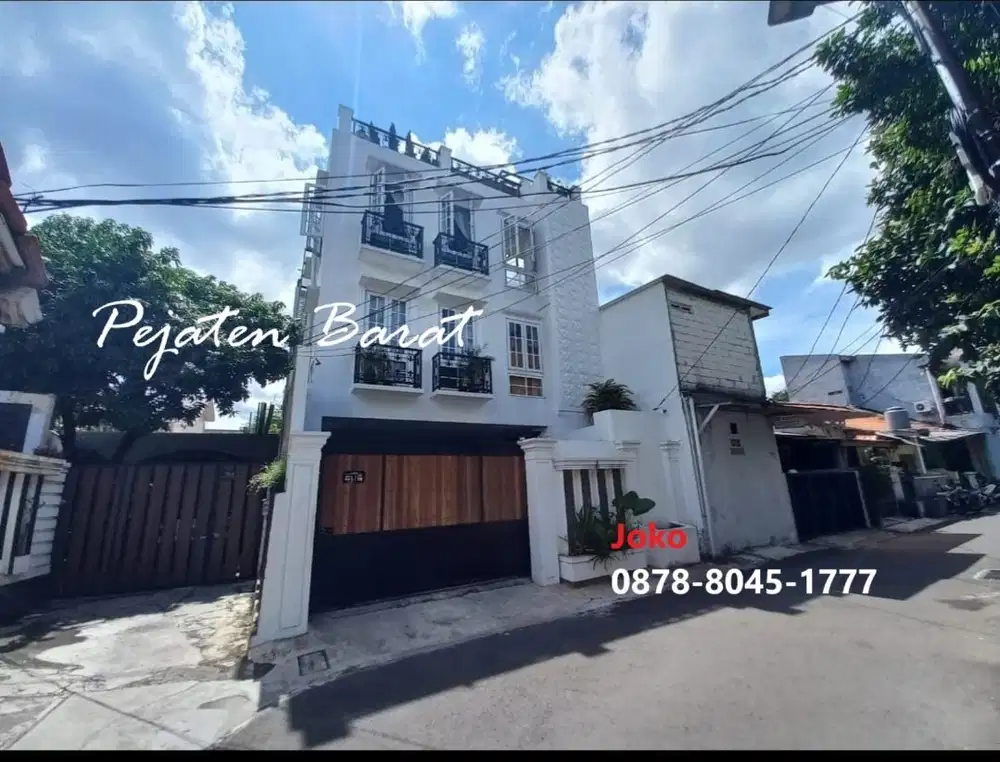 Rumah Cantik Semi Furnish TERMURAH di Pejaten Barat-Pasar MInggu