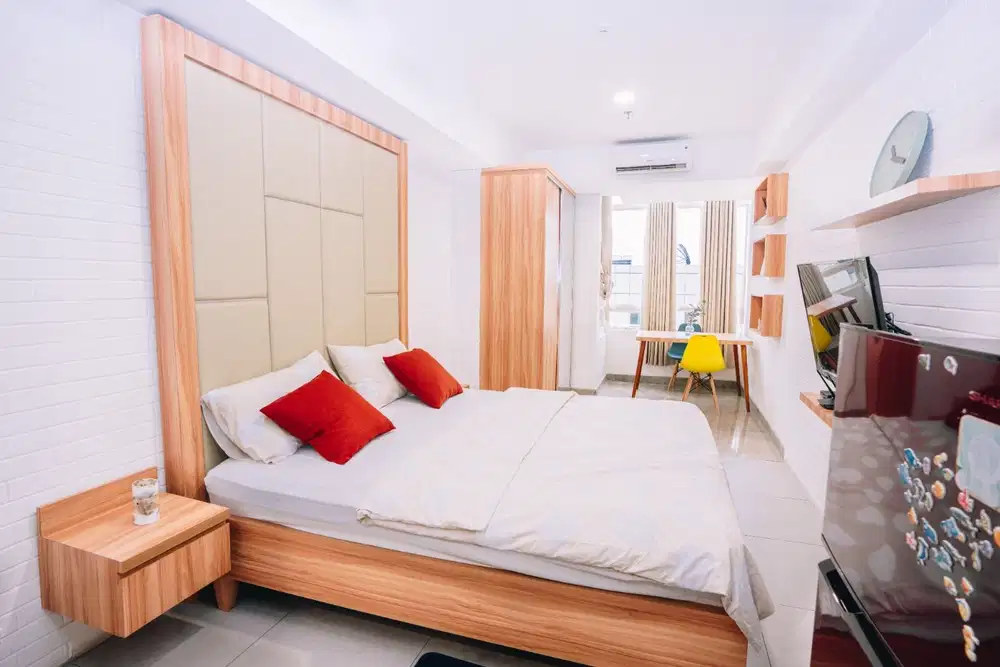 sewa apartemen studio murah tangcity mall kota tangerang