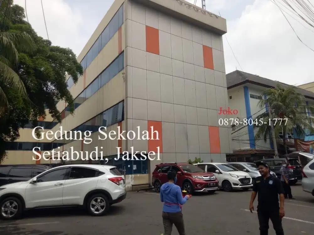 Dijual Gedung Sekolah / Ex Kampus 4 Lt Di Kuningan, Setiabudi, Jakarta Selatan