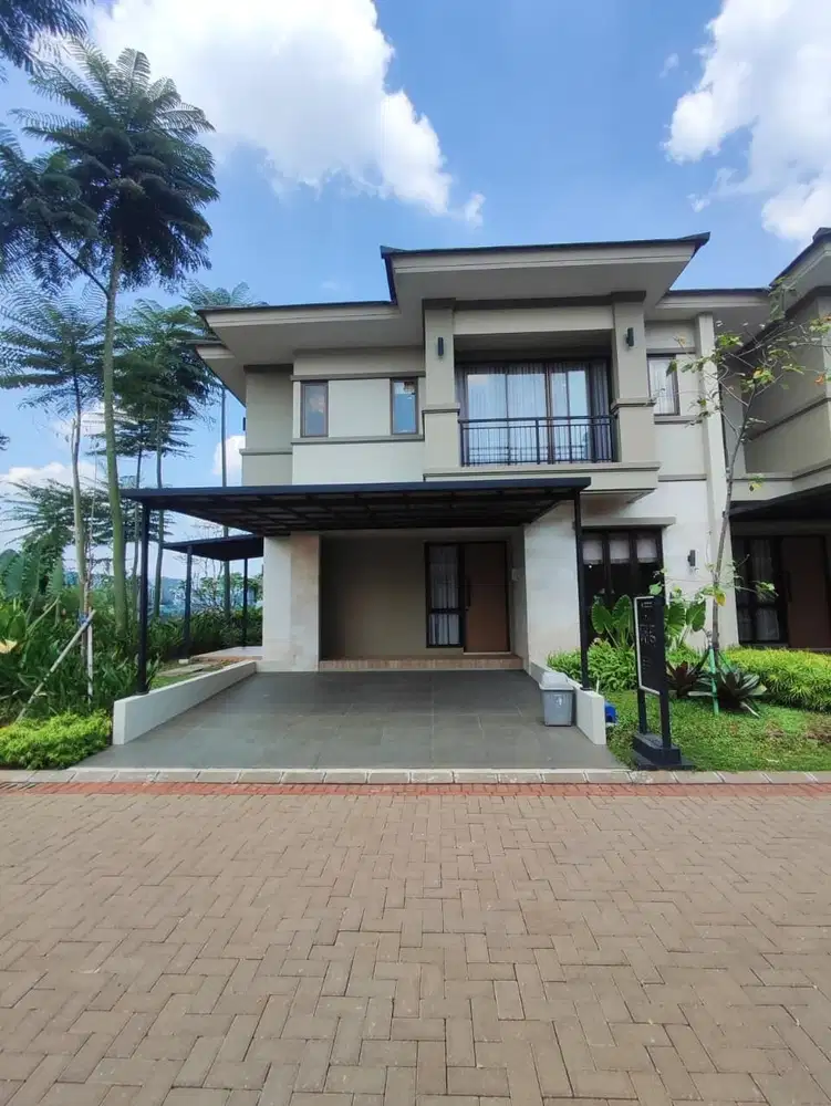 Dijual Rumah Mewah Hoek Full Furnished Cluster Dkt Pintu Tol Sawangan