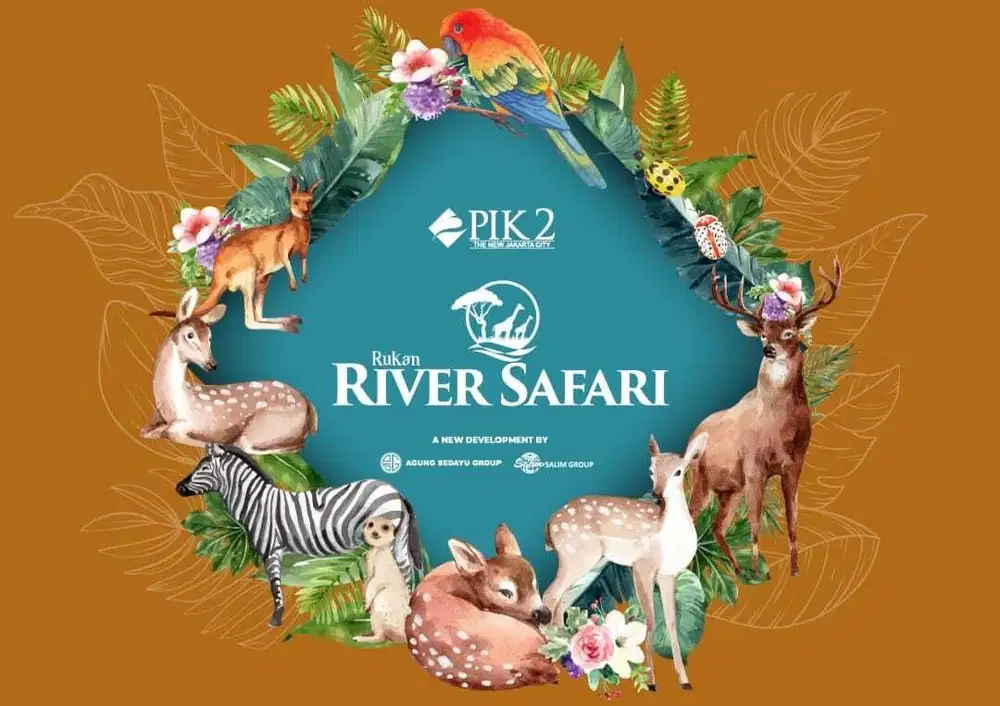 Dijual rukan river safari by FAUNALAND pik2 Bisa cicil/kpr