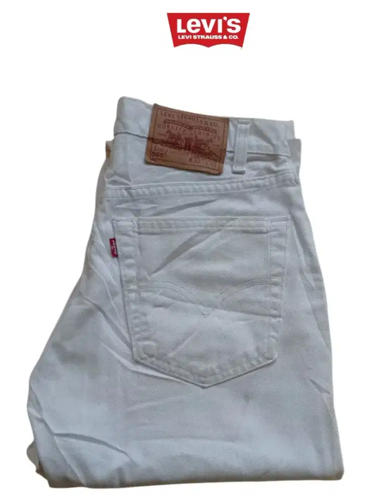 Levis 505 white Denim second