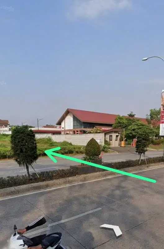 Disewakan Lahan Komersial 2200m² samping Burger king jababeka