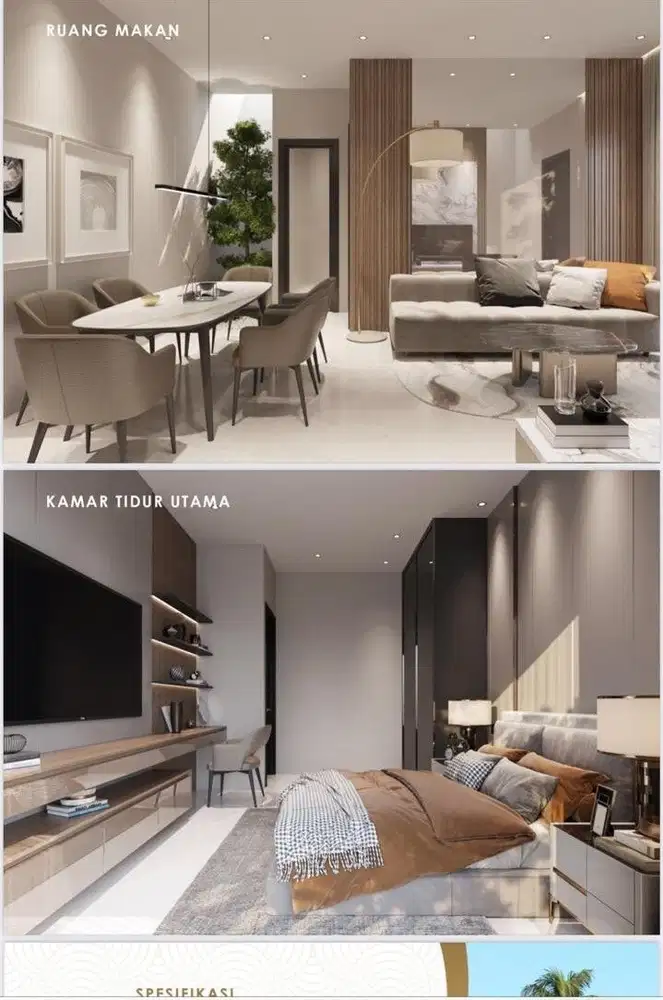 Dijual Rumah Baru Siap Huni dalam Cluster Jurang Mangu Timur