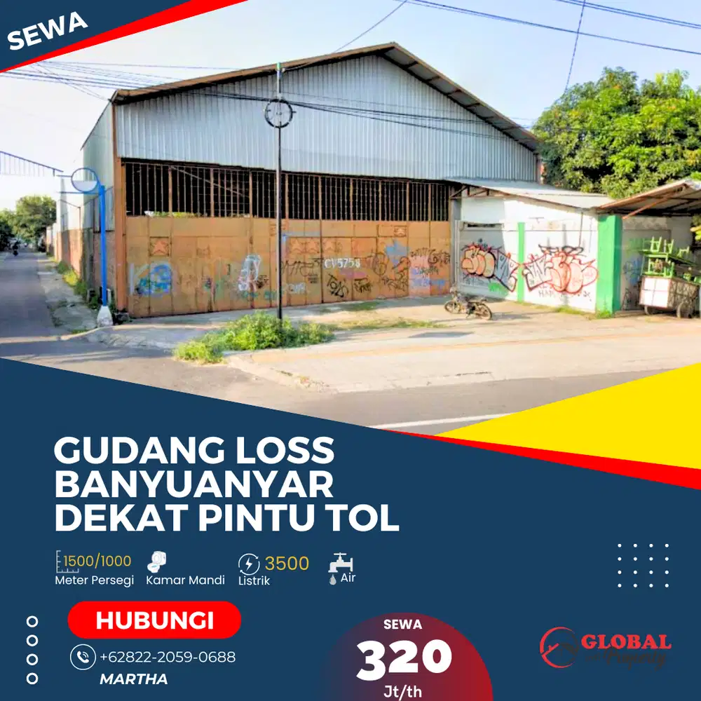 Gudang Dekat Pintu Tol
