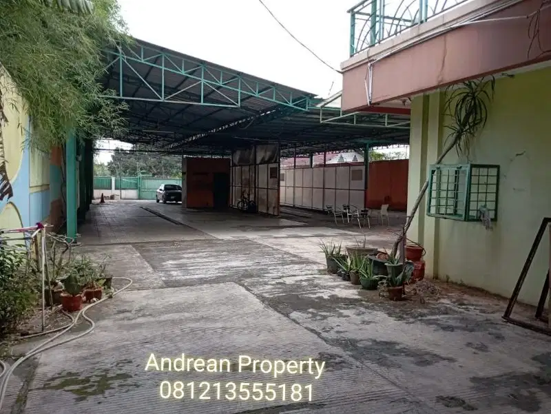 KAVLING 2360m² SAWANGAN _ jalan raya
