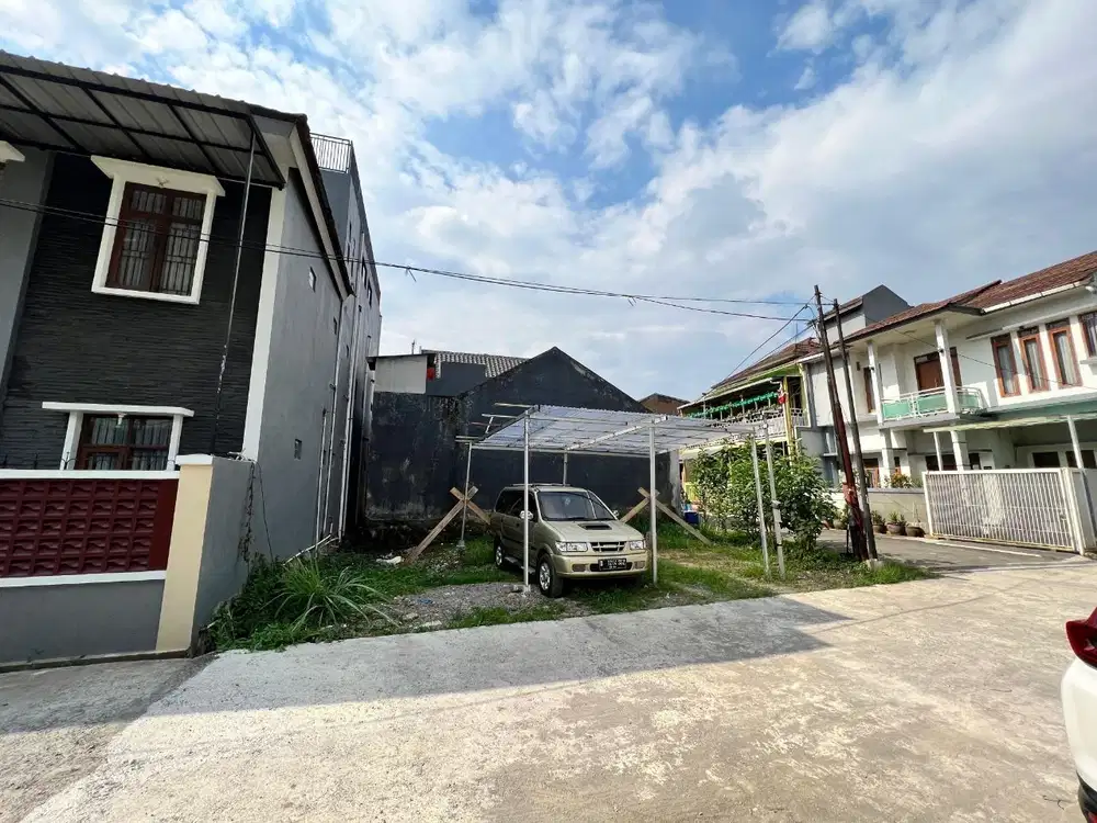 tanah kavling posisi hook murah siap bangun di buah batu bandung kota