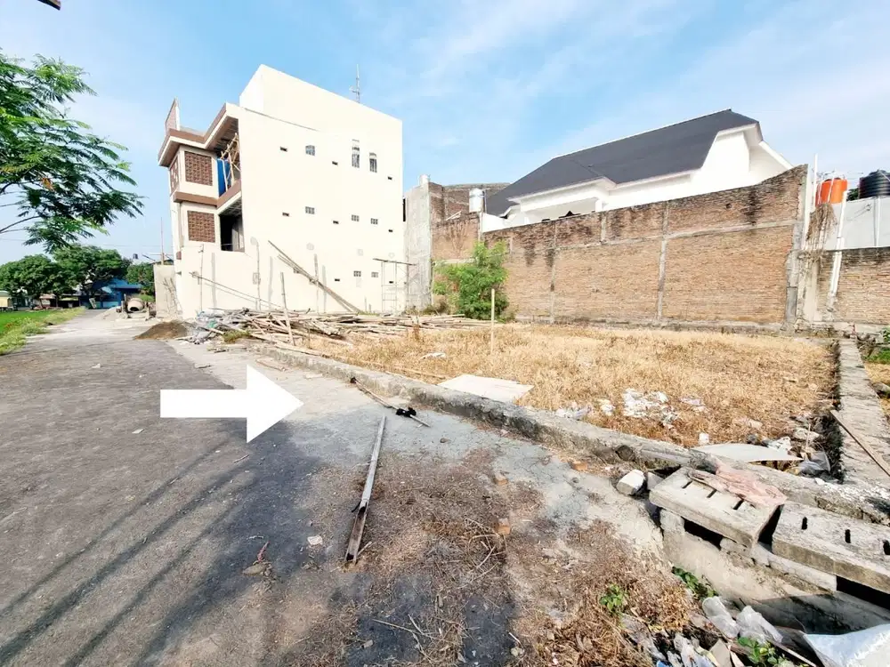 Tanah ukuran Ideal Strategis Tengah kota Karangasem Laweyan Solo