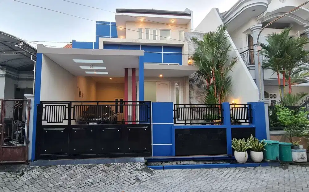 ‼️FULL FURNISHED ‼️ RUMAH MODERN di KARAH JAMBANGAN GAYUNGAN SURABAYA