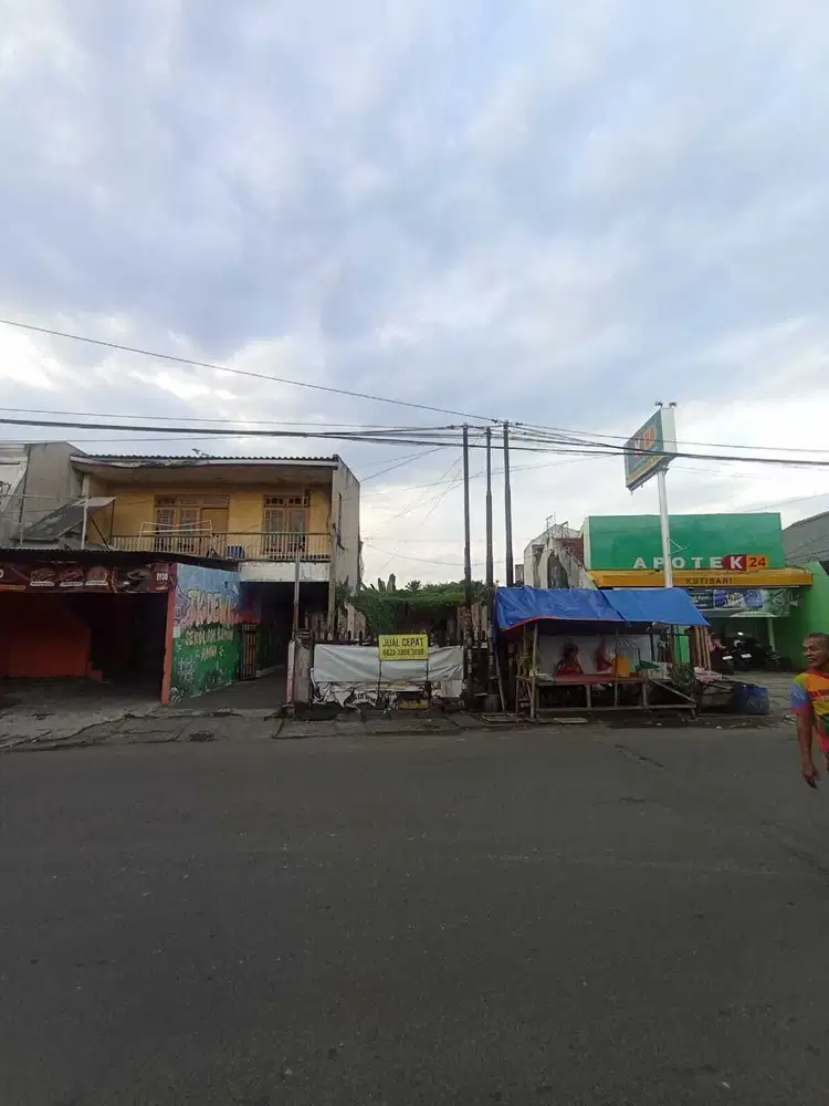 NOL JALAN RAYA KUTISARI‼️ DEKAT KAMPUS UK. PETRA COCOK UNTUK USAHA