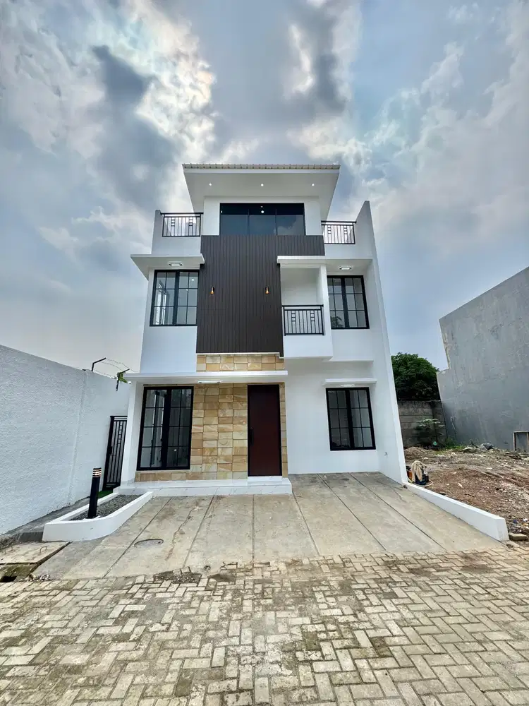 Rumah Baru Siap Huni Posisi Hook 10 Menit Ke Tol Serpong