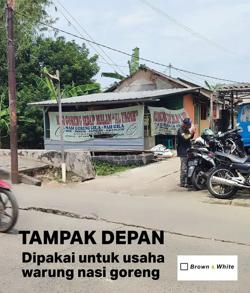 Tanah di Pancoran Mas, Depok SHM 185 m²