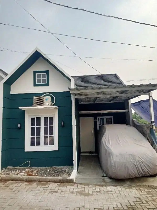 Rumah siap huni. lokasi dekat stasiun KRL.