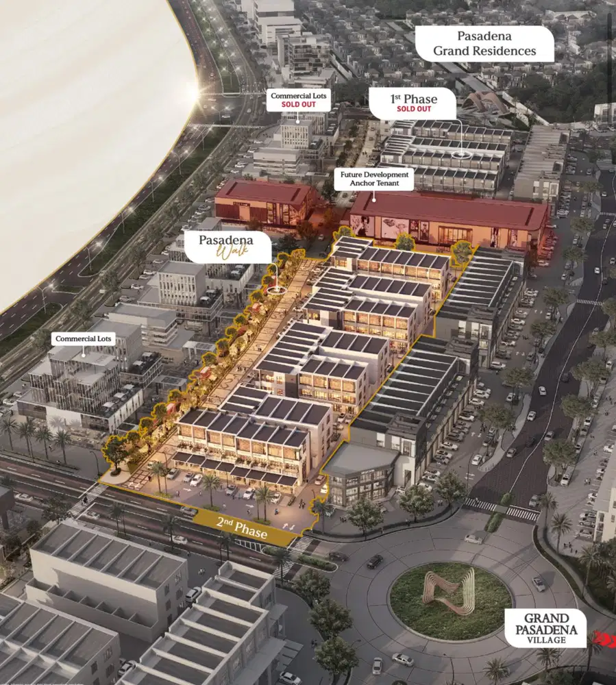 Ruko Boulevard Pasadena Square Limited Unit