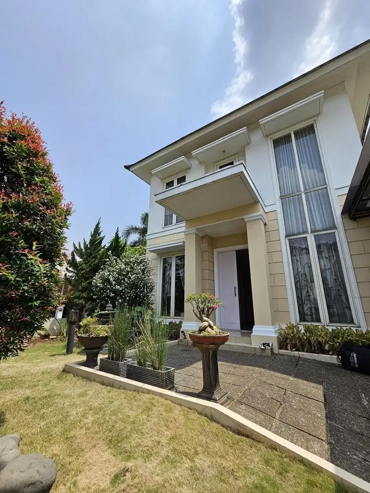 Dijual Rumah Mewah Siap Huni di Cluster Less Belles Serpong