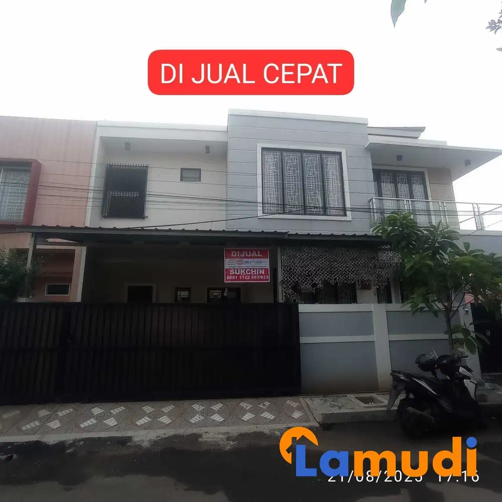 Dijual cepat rumah mewah siap huni regensi melati mas harga murah