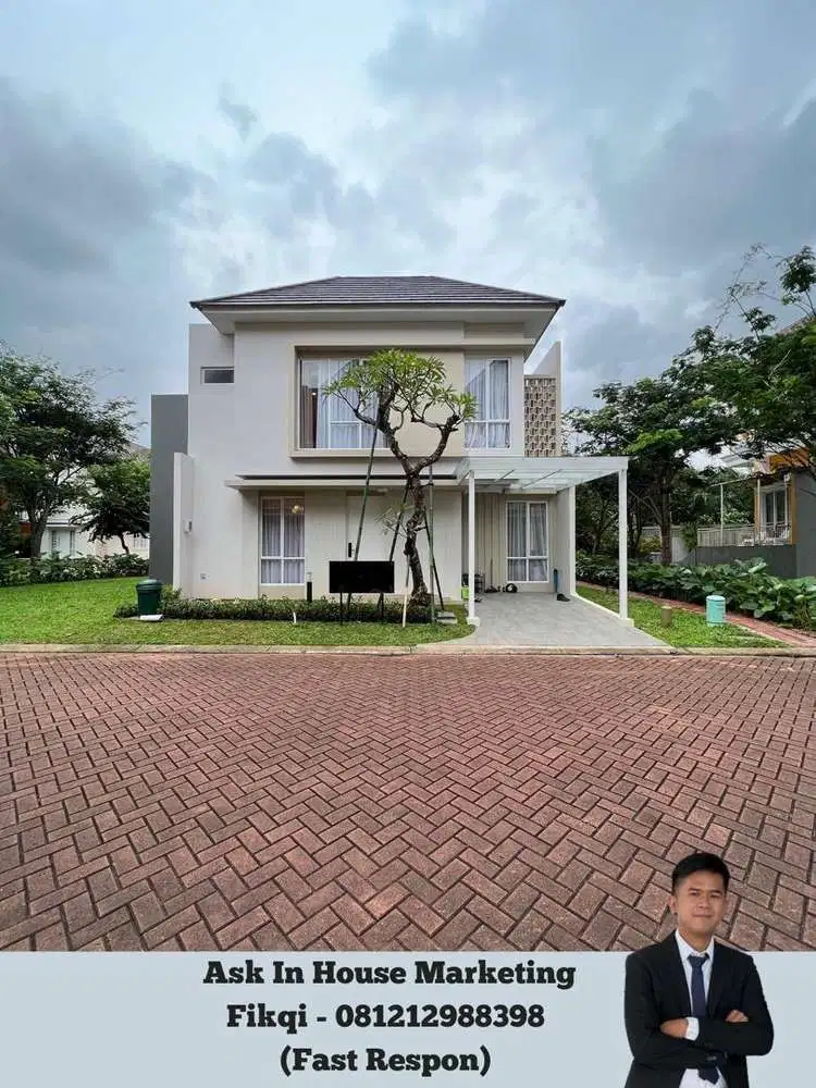 Rumah Mewah Gading Serpong 3 Kamar New Alma Hanya 2M