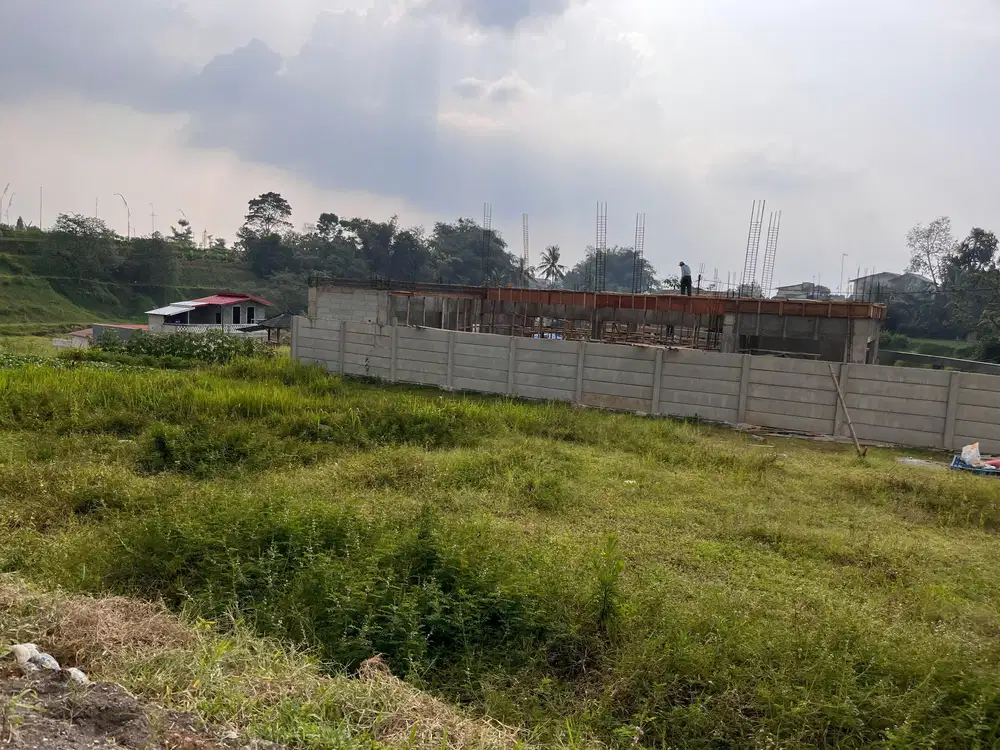 Jual cepat tanah siap bangun luasan 145m di megamendung puncak bogor