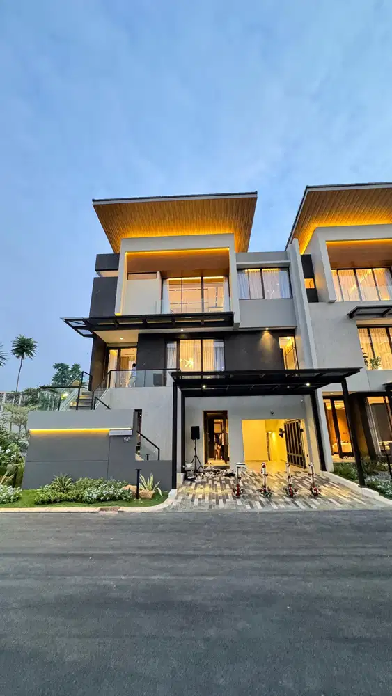 Ardea Rumah Premium 3 Lantai Include Lift Summarecon Serpong