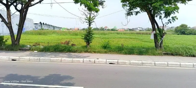 Dijual tanah lokasi strategis Juanda Sidoarjo.  Luas 3,5 ha