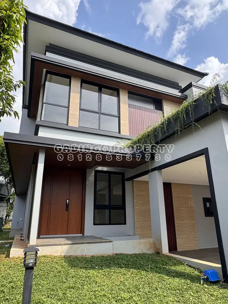 brand new! rumah 2 lantai di the icon verdant ville - bsd city, bagus!