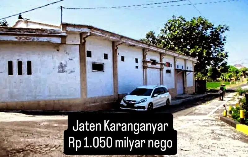 rumah murah lahan luas lokasi strategis di jaten ngringo