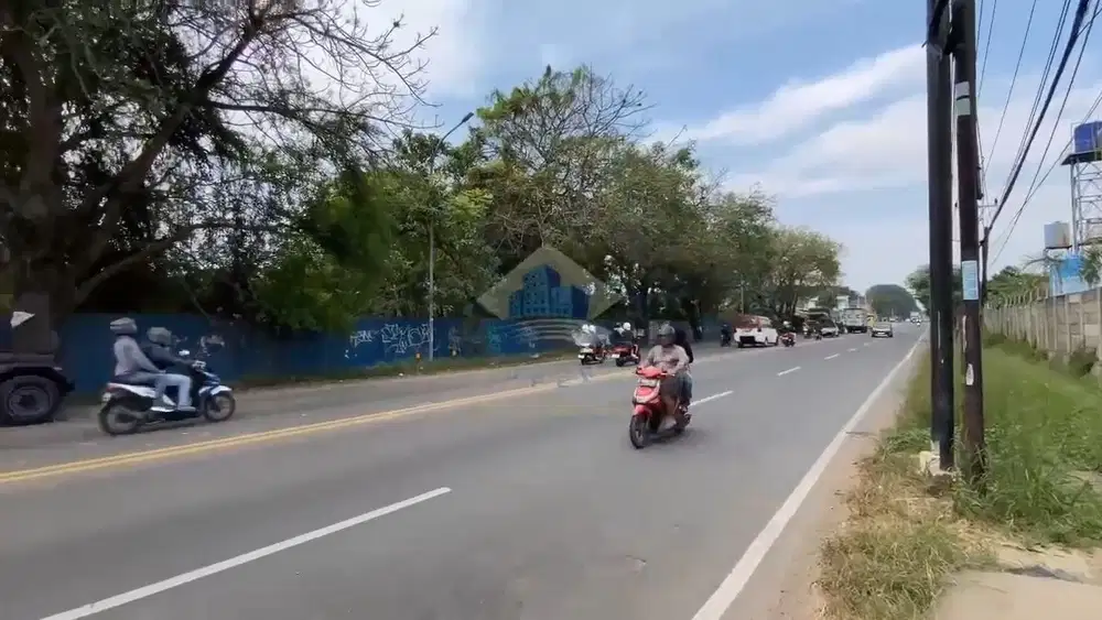 Dijual tanah industri di jl raya serang ciruas kragilan dekat tol
