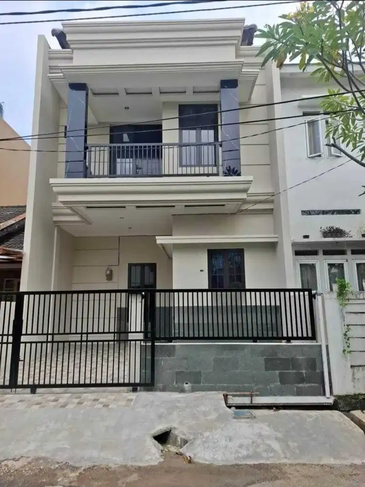 Dijual rumah baru di kiwi residence bintaro graha murah shm  cash sg