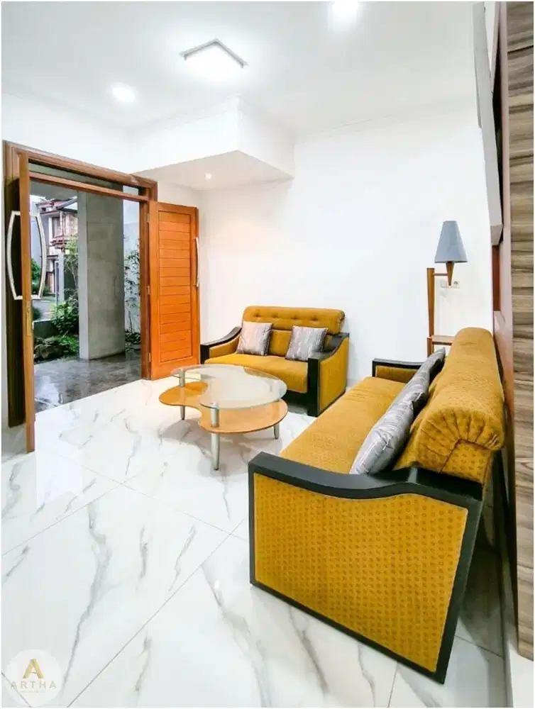 rumah di batununggal buahbatu furnished masih baru siap huni