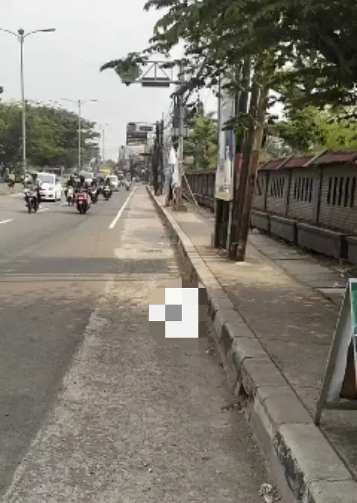 Tanah Strategis Pinggir Jalan Raya Bogor Sebelah Hotel di Sentul