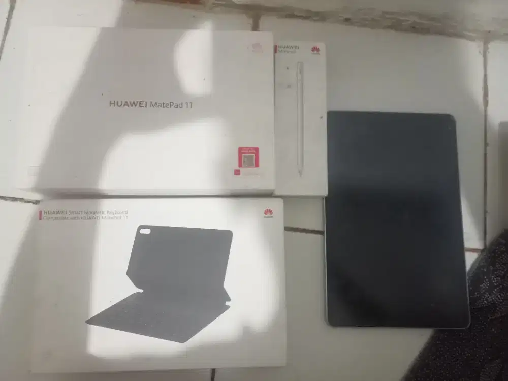 dijual huawei matepad 2023 fullset keyboard+pen ori huawei