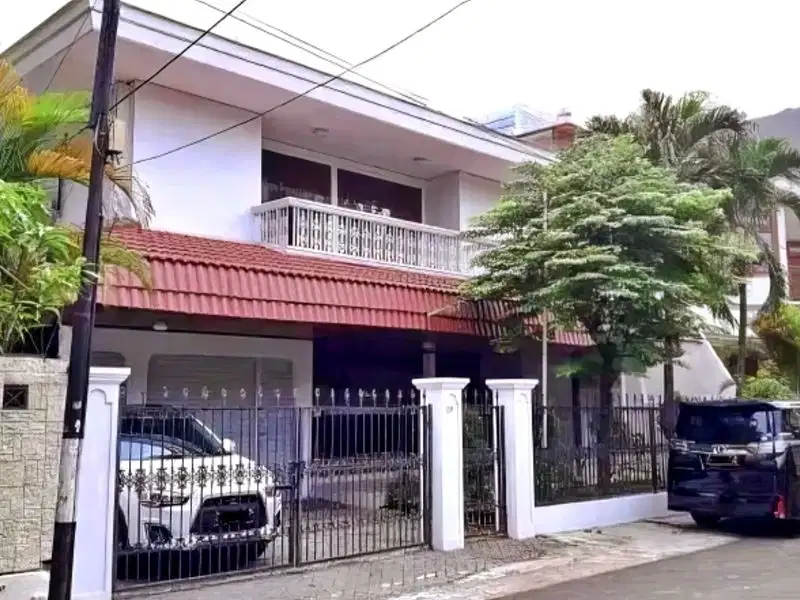 Jk310.Rumah Asri Area Komp Mentri Jl Denpasar Kuningan Jaksel