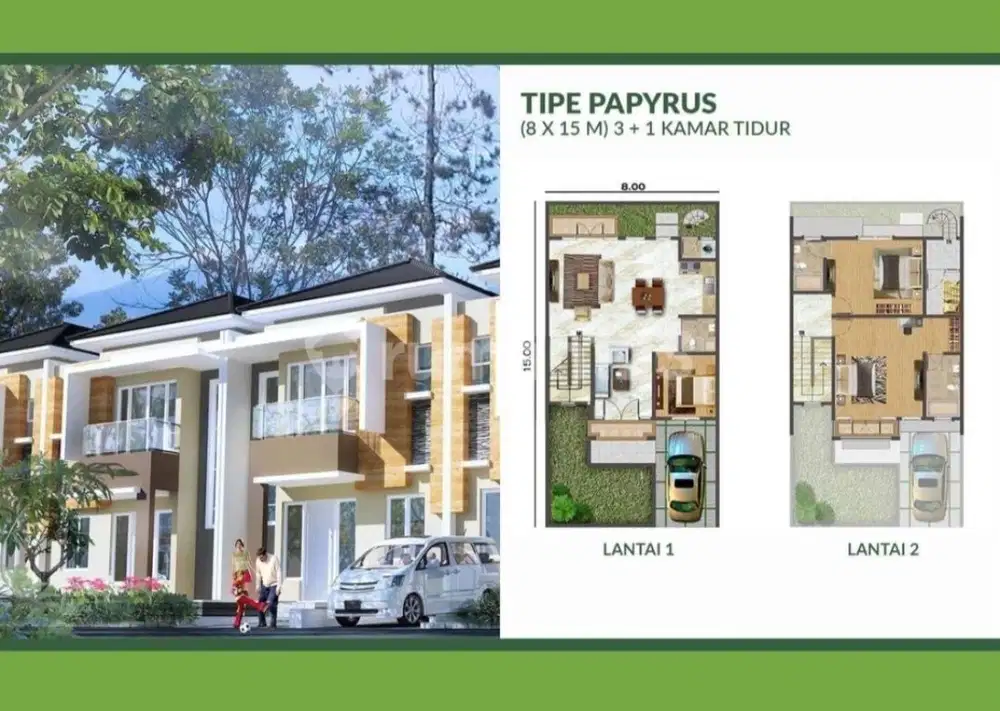 Dijual Rumah Concerto Beach Boulevard uk 8x15