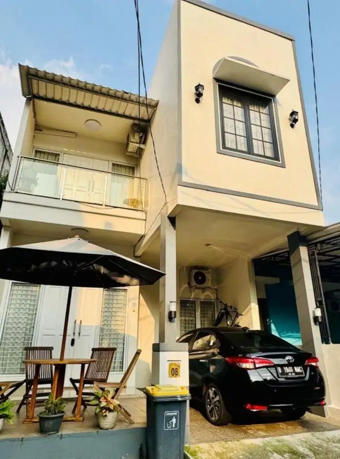 DIJUAL CEPAT FULLY FURNISHED  CLUSTER GRAHA RAYA BINTARO