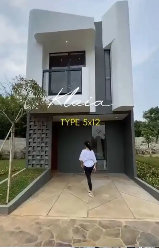 Rumah Mewah Cluster Nerin Type Klaia Giantara Serpong City Cisauk