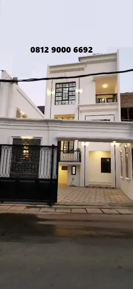 Jual Rumah Baru Cantik American Classic di Meruyung Limo Depok