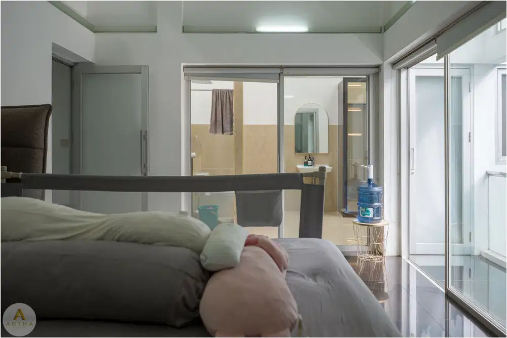 rumah villa cigadung dago furnish dengan kolam renang