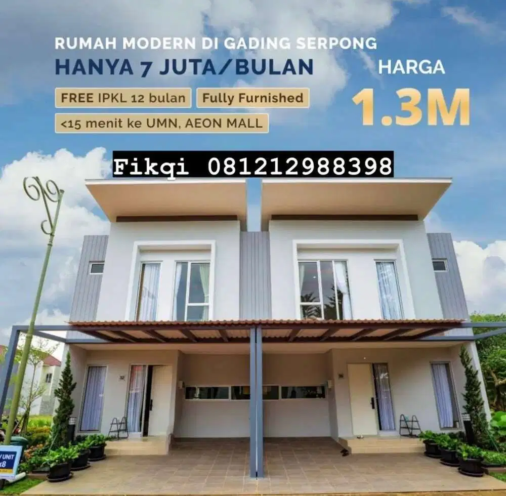 Rumah New Zuma Promo Full Furnished