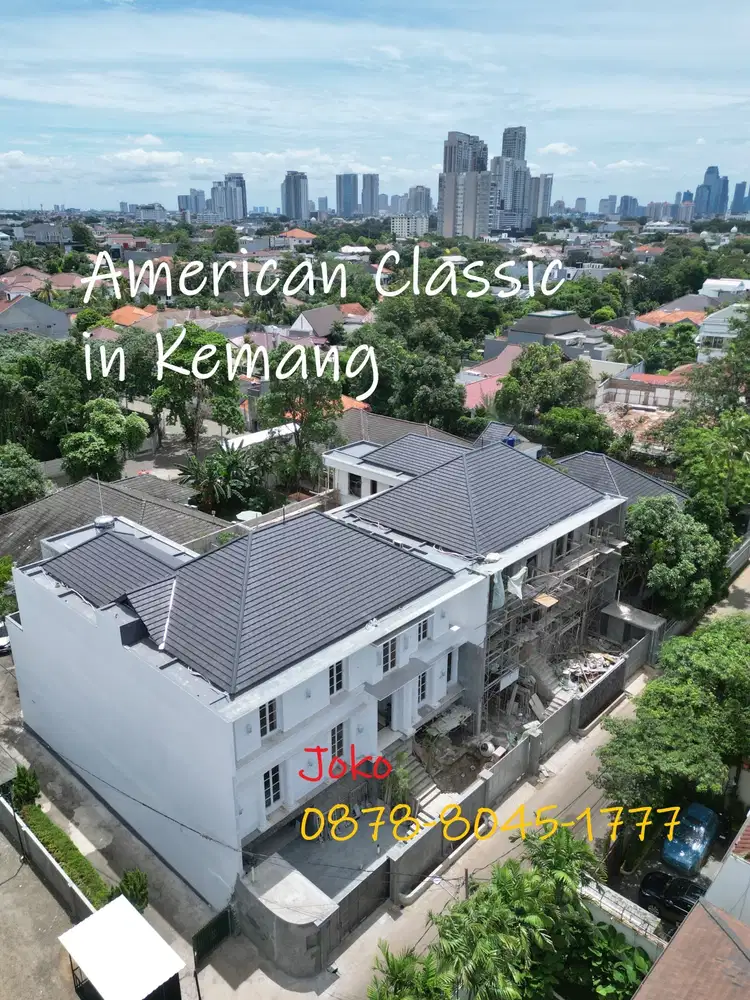 The New American Classic House in Kemang, Jakarta Selatan
