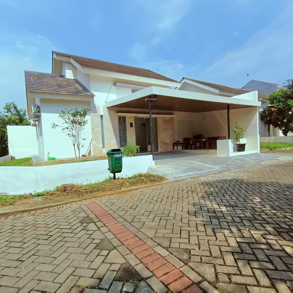 Ðijual rumah full furniture cluster premium di Citra Indah  jonggol