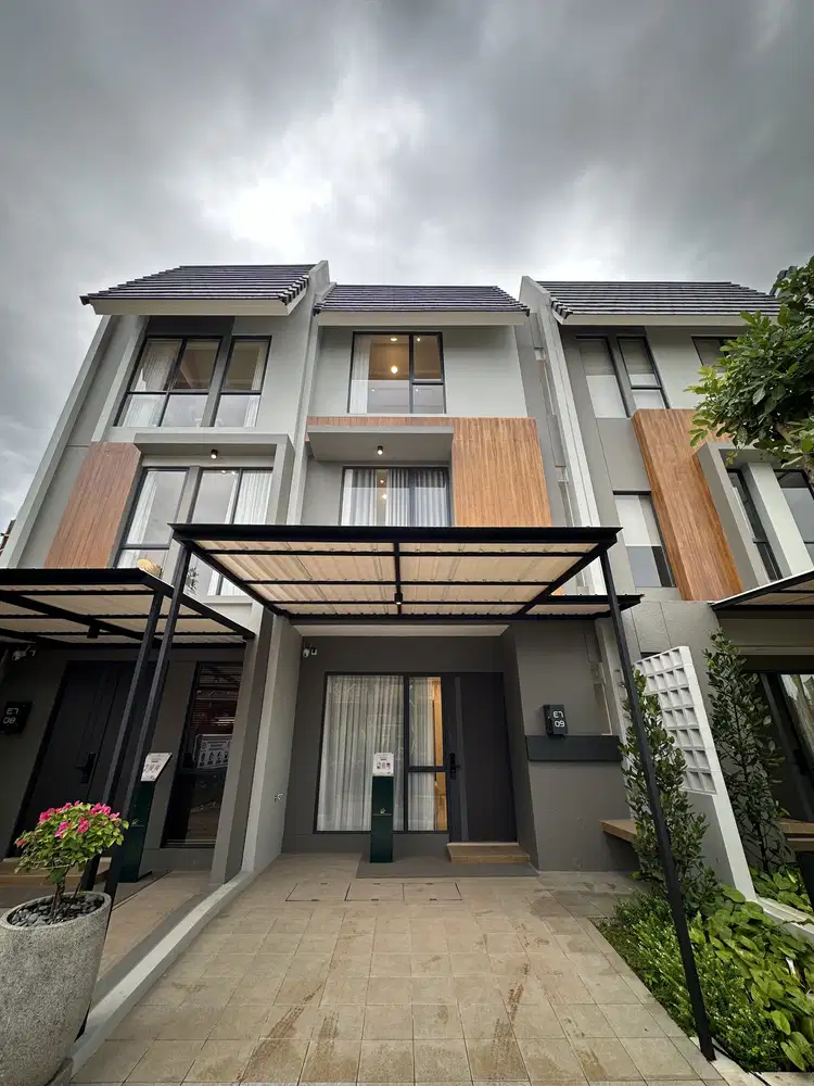 Rumah 3 Lantai nempel BSD dan Aeon Mall BSD Cicilan 9jt an