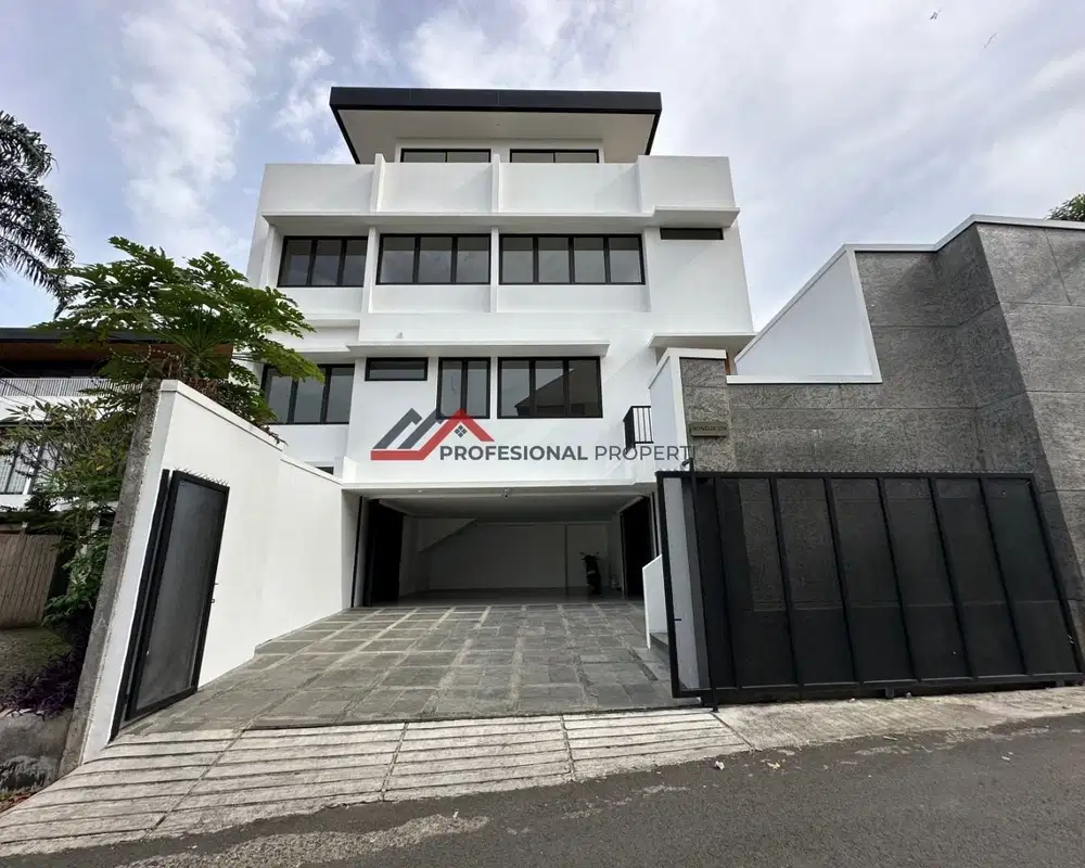 Brand New House Design Minimalis Tropis Di Kemang